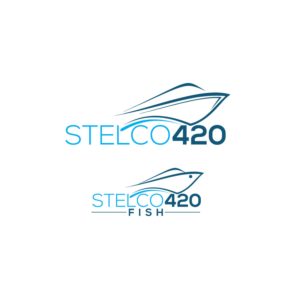 version 1 -   "Stelco 420"    version 2  - "Stelco Fish 420"  | Logo Design by Rosalia....