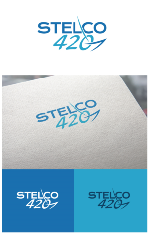 version 1 -   "Stelco 420"    version 2  - "Stelco Fish 420"  | Logo Design by AbhishekkM'24