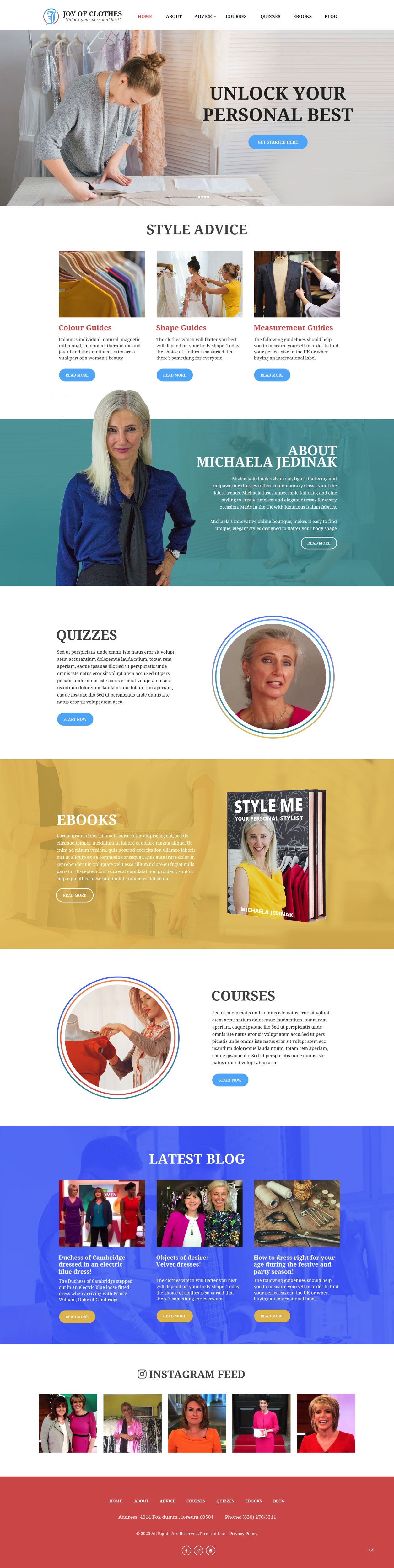 Web Design par pb pour Joy of Clothes (JOC Business Ltd) | Design #25562058