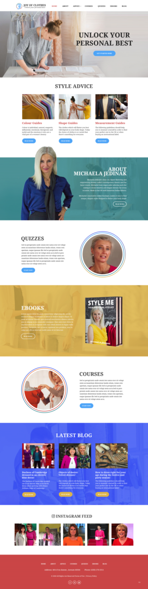 Web-Design von pb für Joy of Clothes (JOC Business Ltd) | Design: #25562058