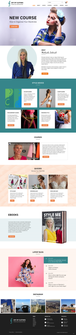 Web-Design von pb für Joy of Clothes (JOC Business Ltd) | Design: #25586439