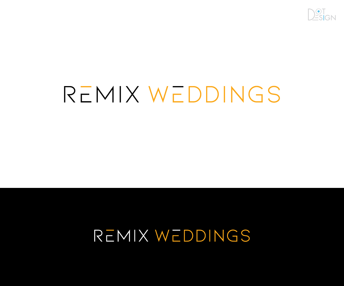 Logo Design by Dot Design 3 for Remix Weddings, LLC | Design #25436749