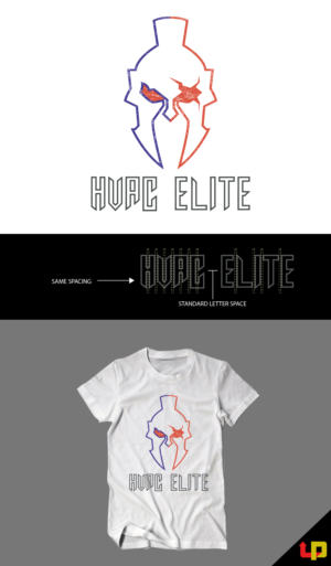 HVAC Spartan Helmet | T-shirt Design by Uprinteez