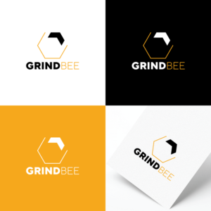 GrindBee | Logo Design by ds | designstructure