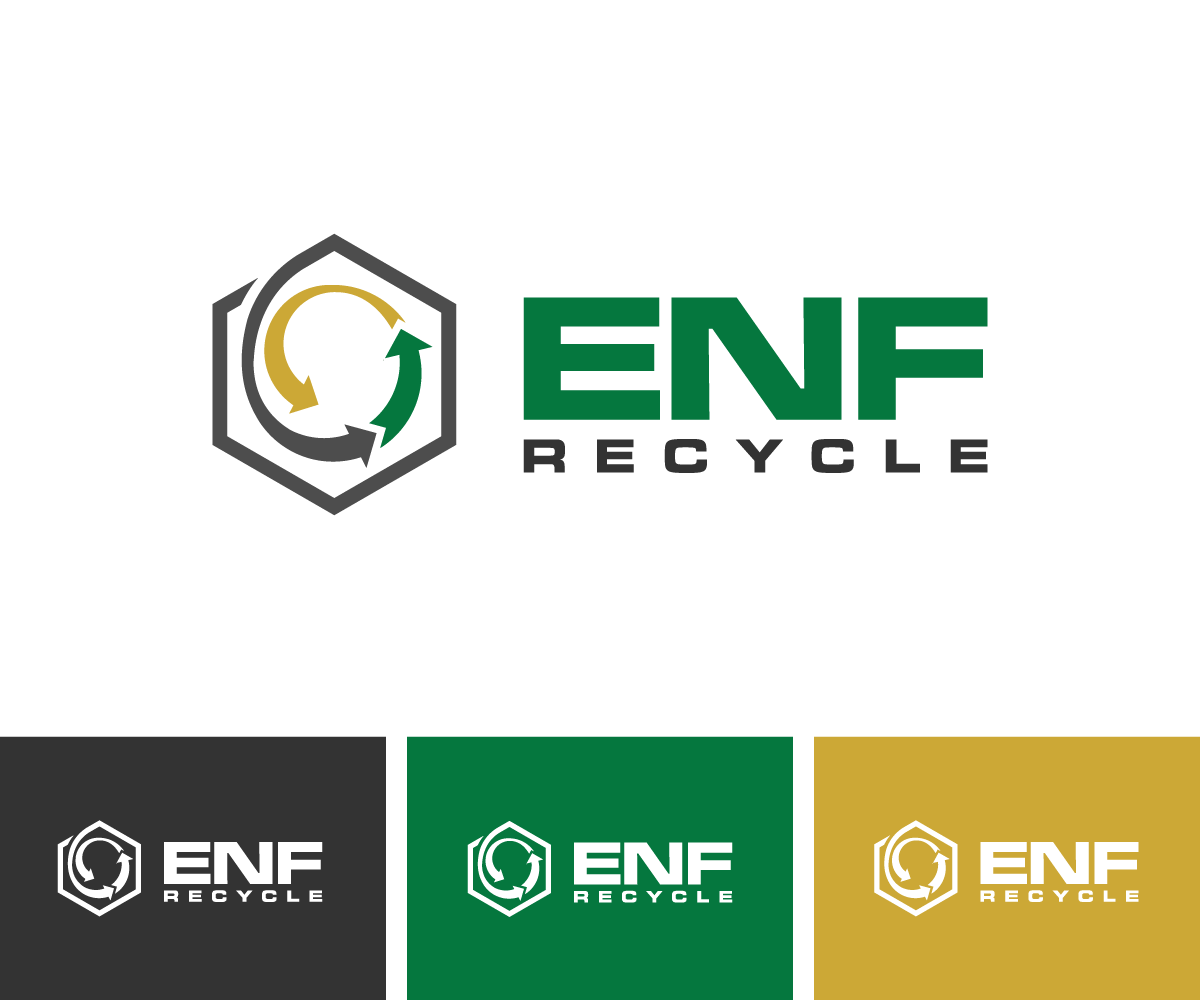 Logo Design by NDRO for ENF Recycle | Design #25441973