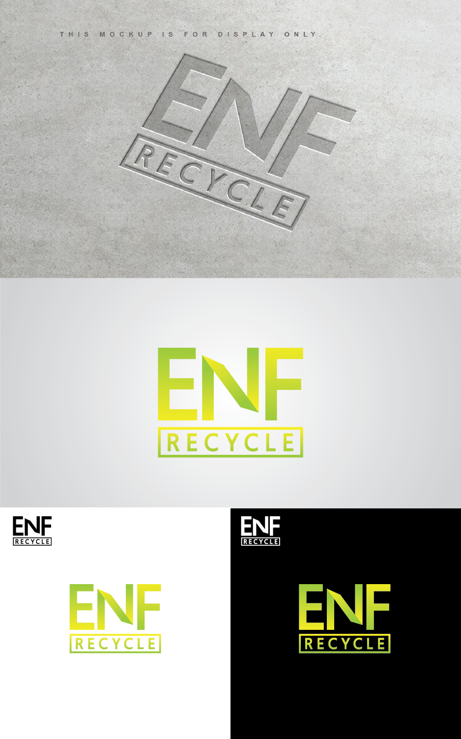Logo-Design von eilee für ENF Recycle | Design #25455330