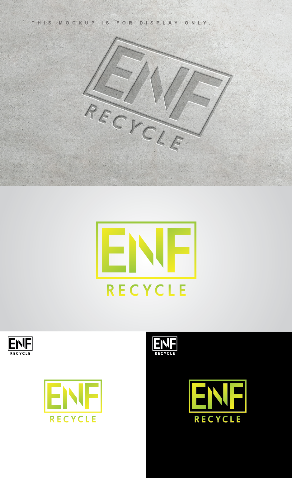 Logo Design by eilee for ENF Recycle | Design #25455332