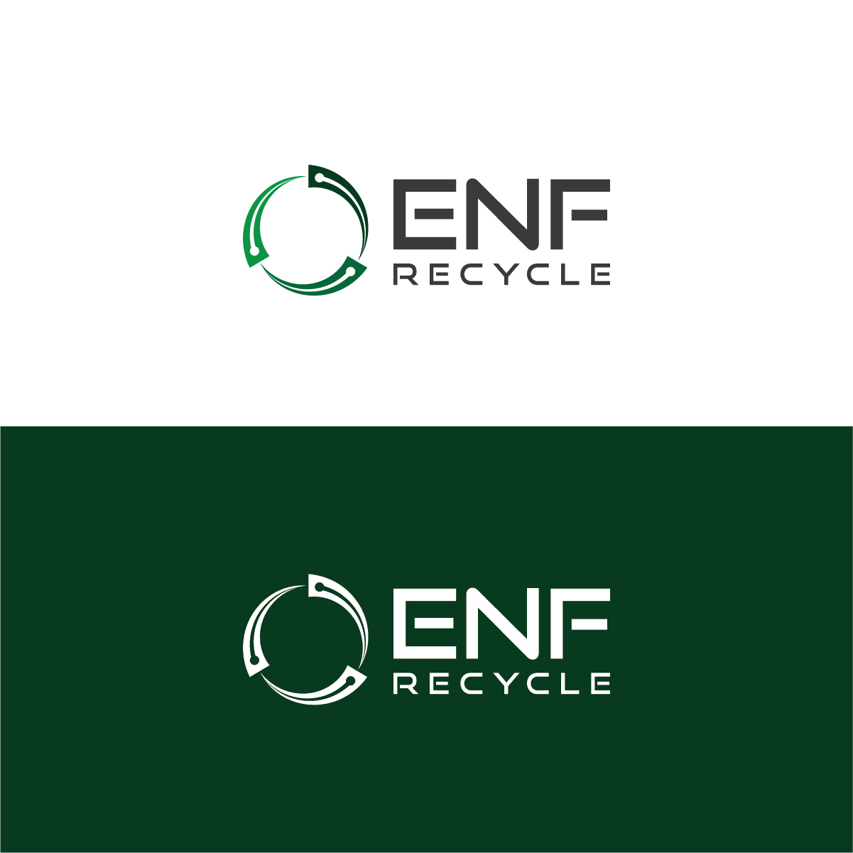 Logo Design by uandbdeziner for ENF Recycle | Design #25452632