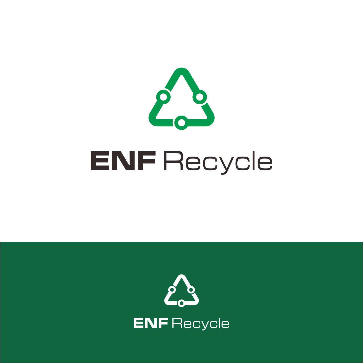 Logo Design by izzadesain for ENF Recycle | Design #25455671