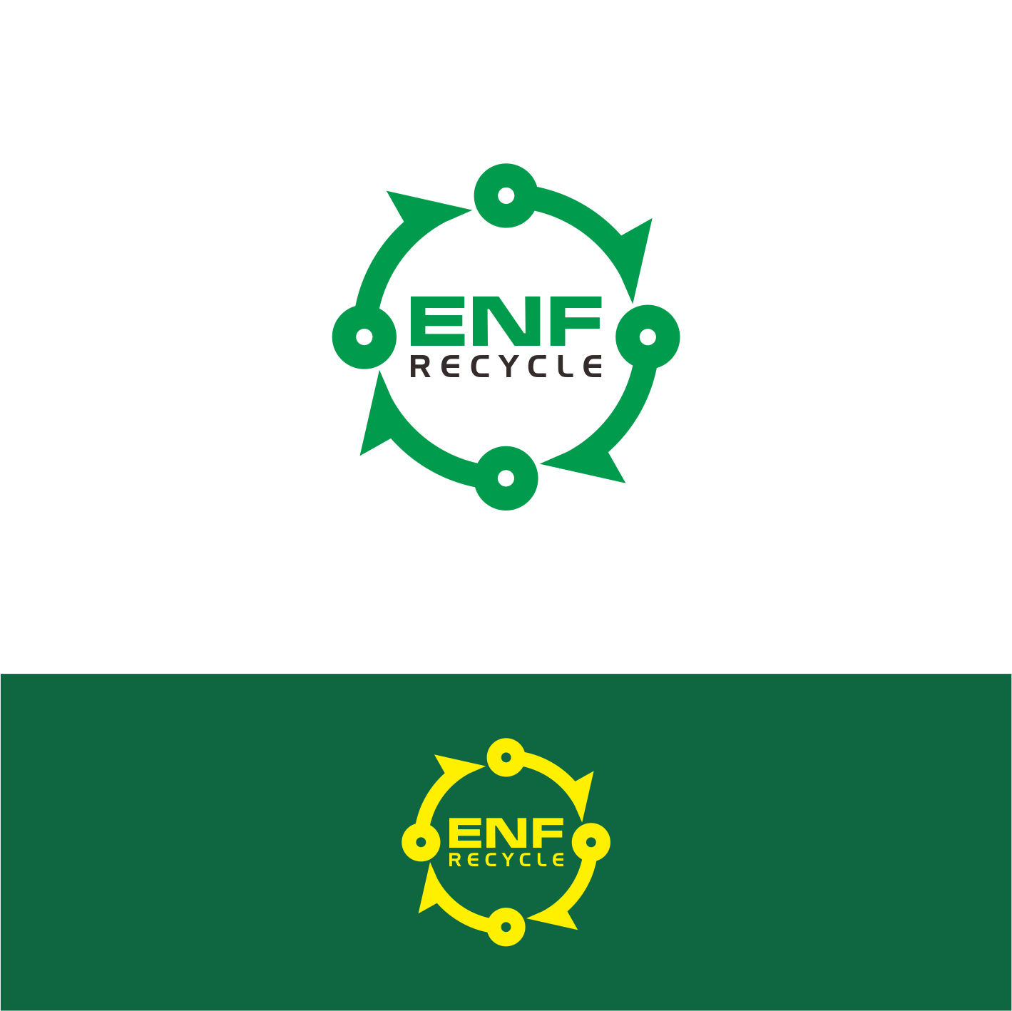 Logo Design by izzadesain for ENF Recycle | Design #25456019