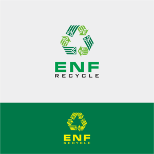 Logo Design by izzadesain for ENF Recycle | Design: #25457818
