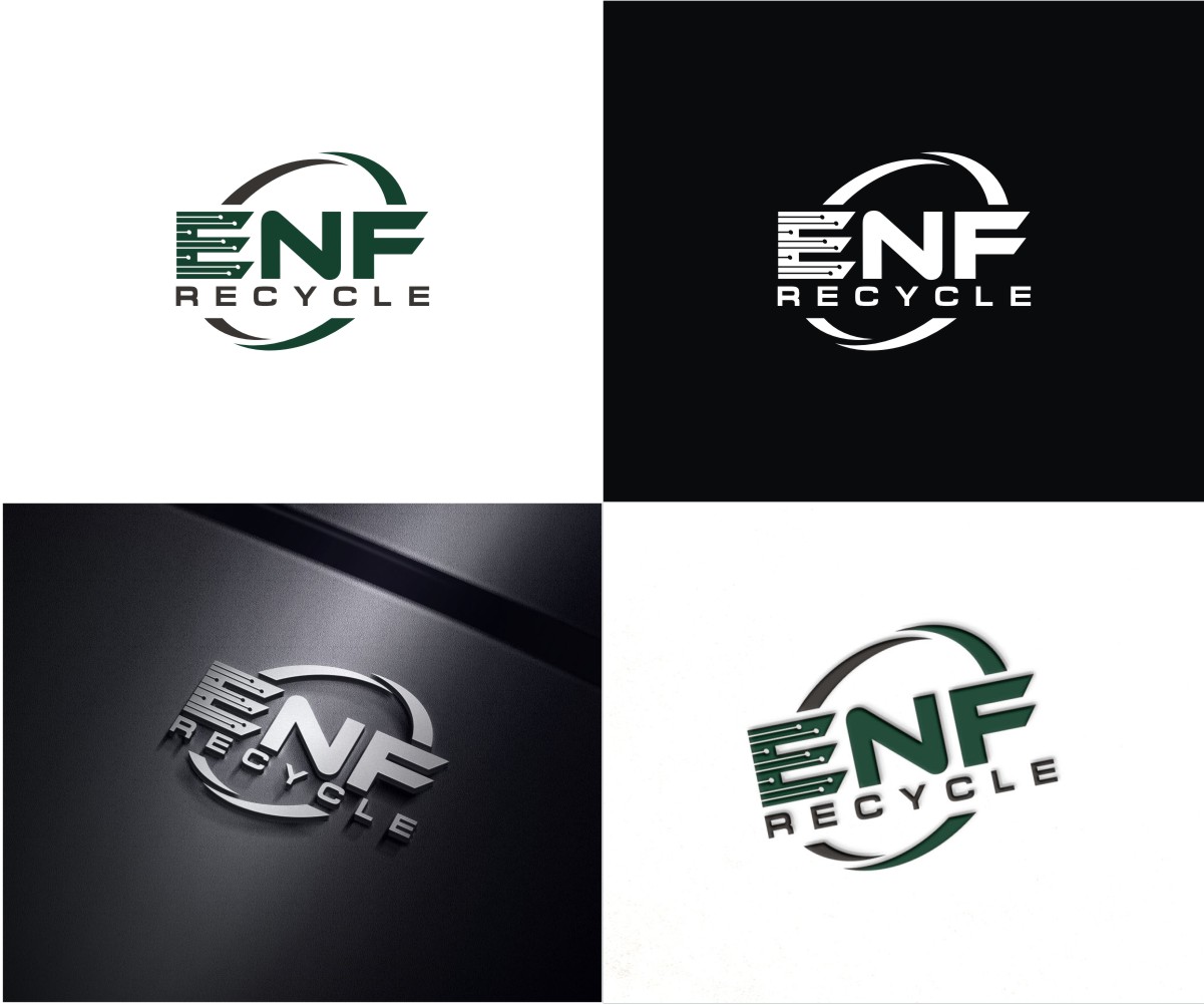 Logo Design by Hardwork for ENF Recycle | Design: #25442712