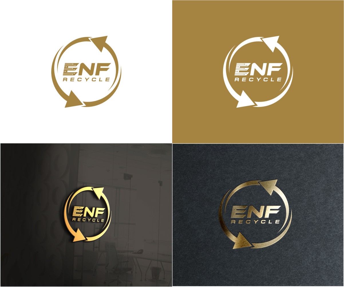 Logo Design by Hardwork for ENF Recycle | Design #25463001