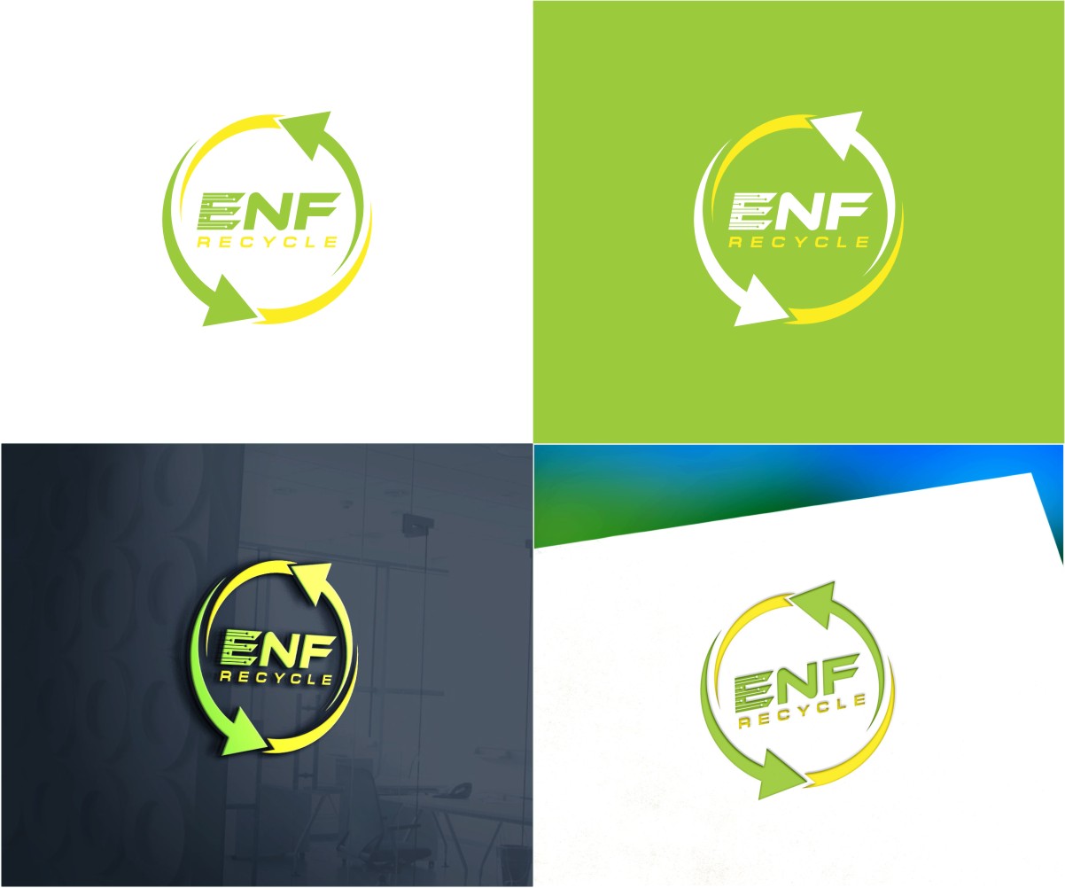 Logo Design by Hardwork for ENF Recycle | Design #25463010
