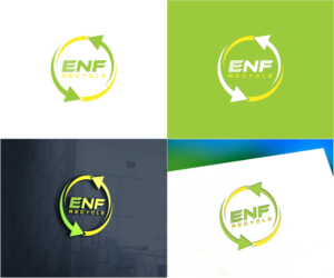 Logo Design by Hardwork for ENF Recycle | Design: #25463010