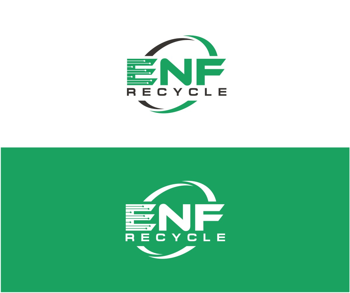 Logo Design by Hardwork for ENF Recycle | Design #25500129