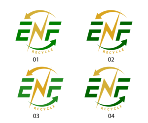 Logo Design by N M Designs for ENF Recycle | Design: #25464225