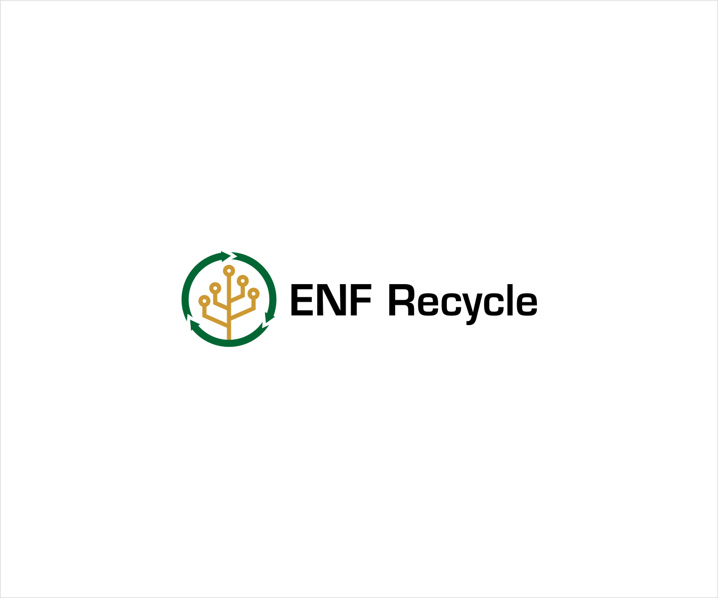 Logo Design by BNdesigner for ENF Recycle | Design #25448022