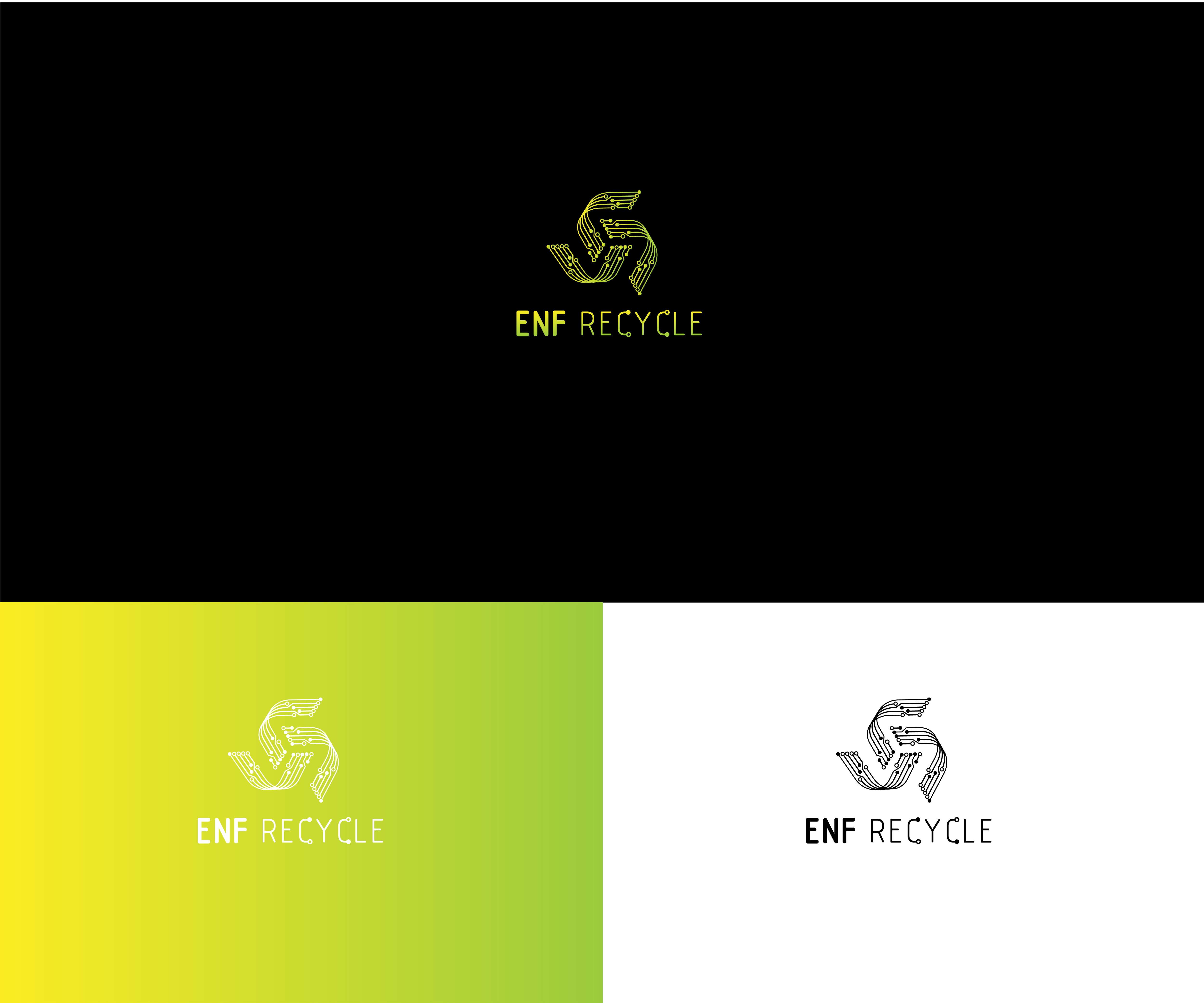 Logo-Design von Nahom Shiferaw für ENF Recycle | Design #25455714