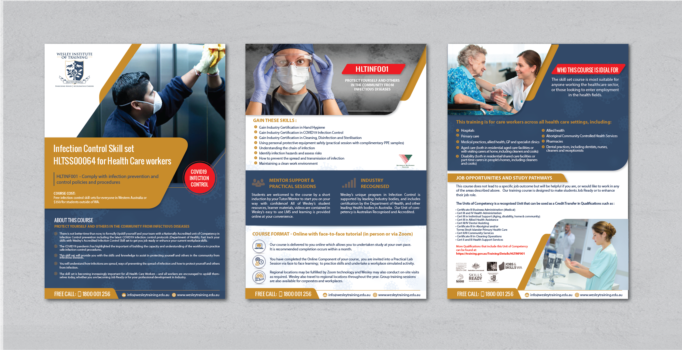Flyer Design by alex989 for Wesley Health Management | Design #25443013