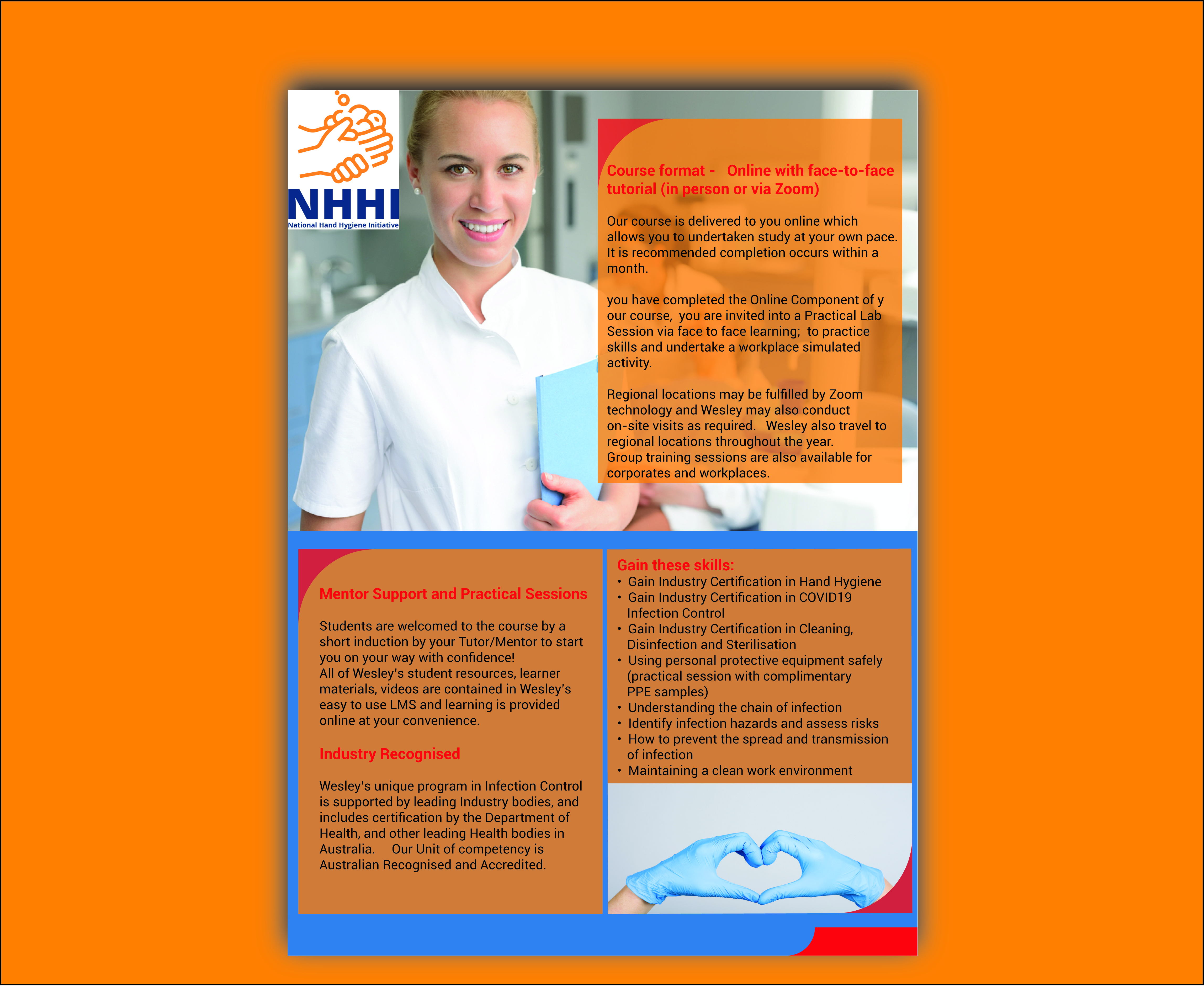 Flyer Design by ObabsDESIGN Studio for Wesley Health Management | Design #25478137