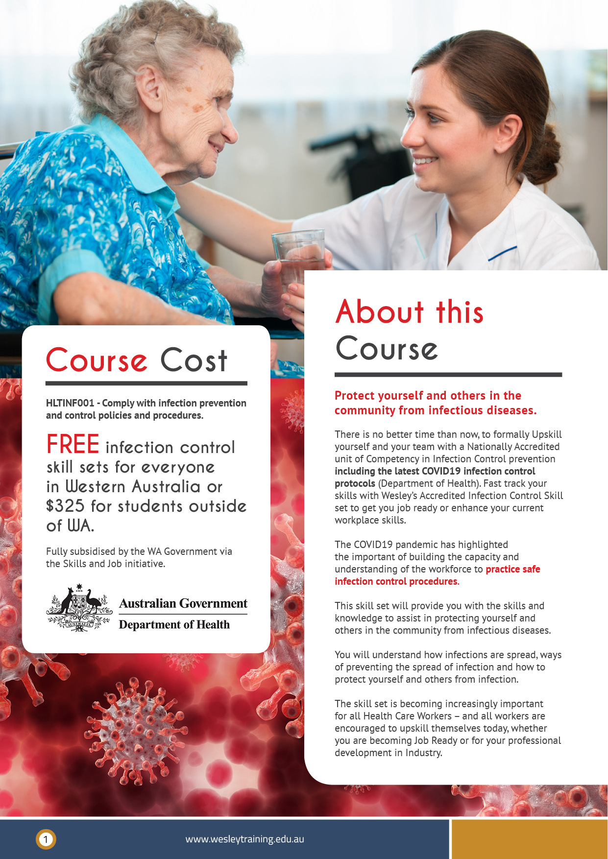 Flyer Design by Karen Hermans for Wesley Health Management | Design #25622472