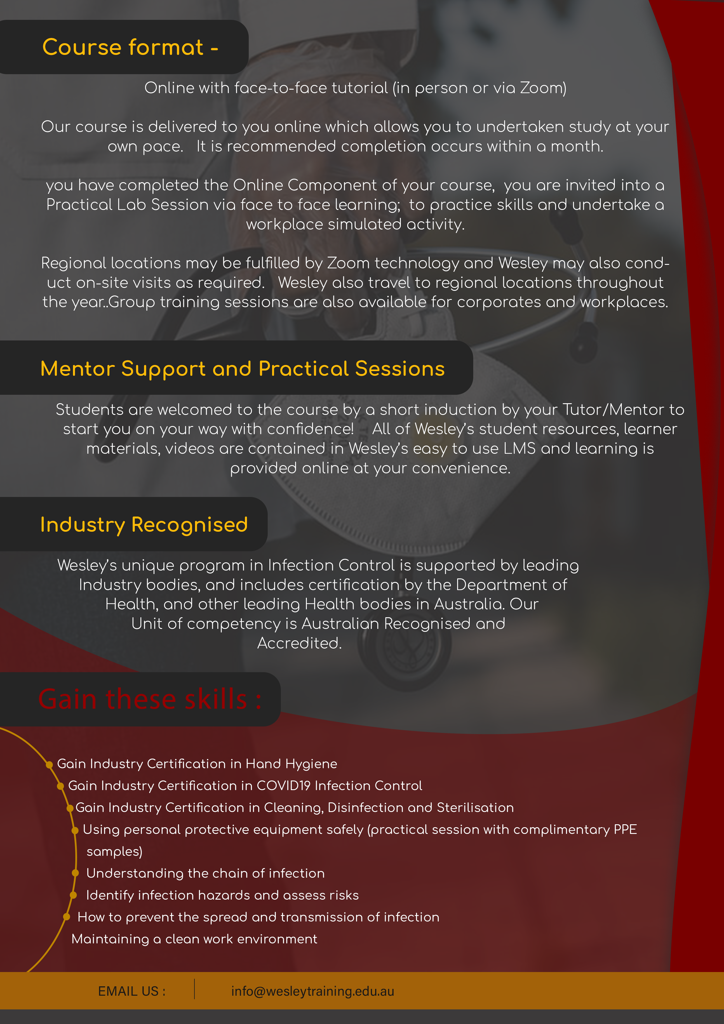 Flyer Design by Ayesha 25 for Wesley Health Management | Design #25473931