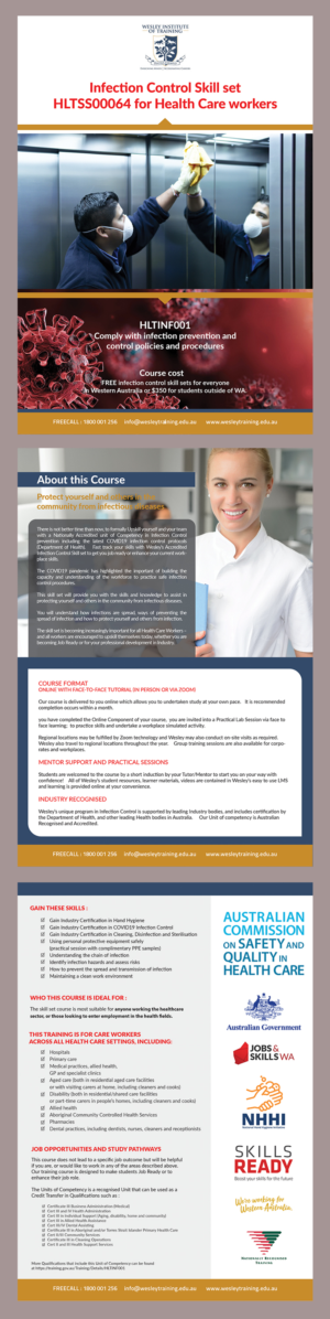 Flyer-Design von CDS Creative für Wesley Health Management | Design: #25438182