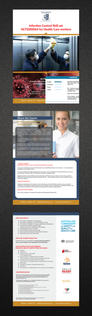 Flyer-Design von CDS Creative für Wesley Health Management | Design: #25439350