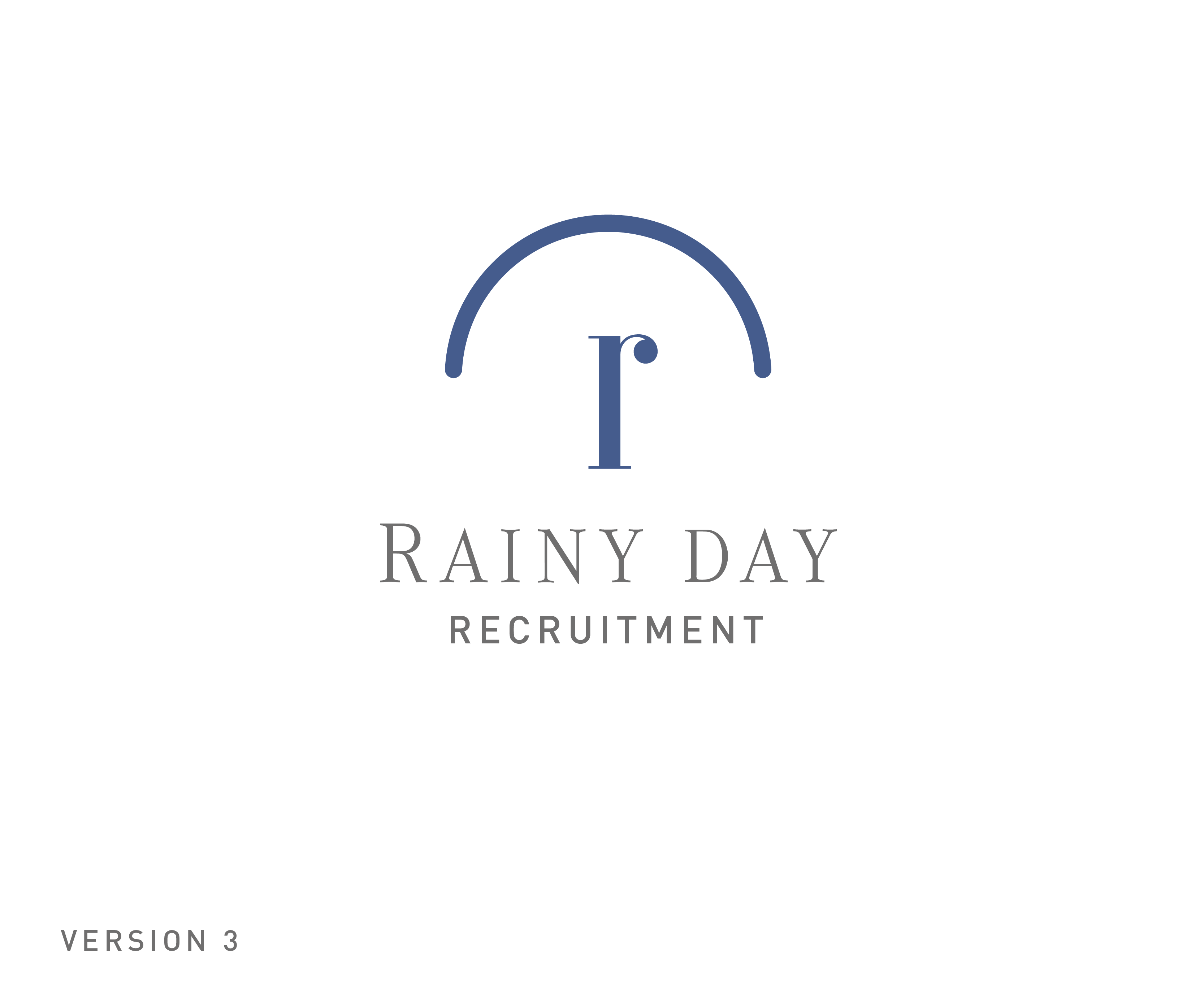 Logo Design by mariosigncom for Rainy Day Recruitment | Design #25457932