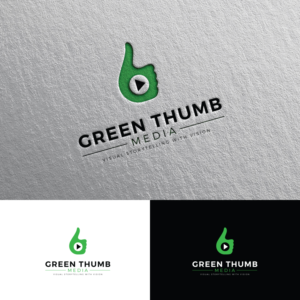 Green Thumb Media - Visual Storytelling with Vision | Logo-Design von Rii