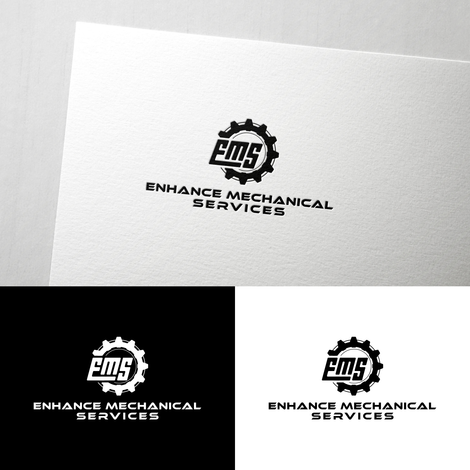 Logo Design by febrie for Enhance Mechanical Services | Design #25437865