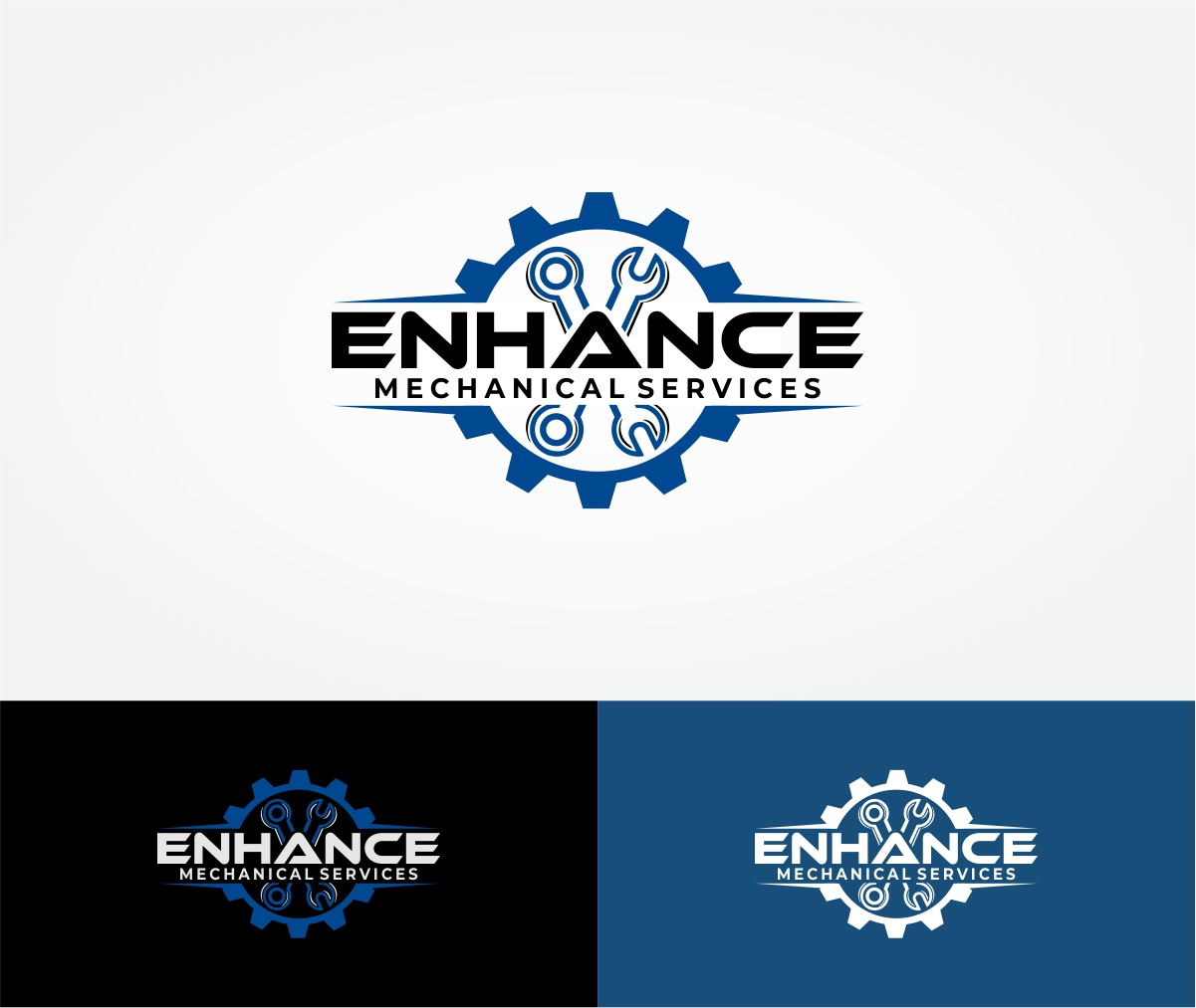 Logo Design by Robby SC for Enhance Mechanical Services | Design #25442158