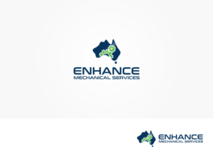 Enhance Mechanical Services | Logo Design by Atvento Graphics