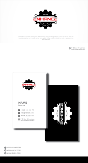 Logo Design by graphicevolution for Enhance Mechanical Services | Design: #25438648