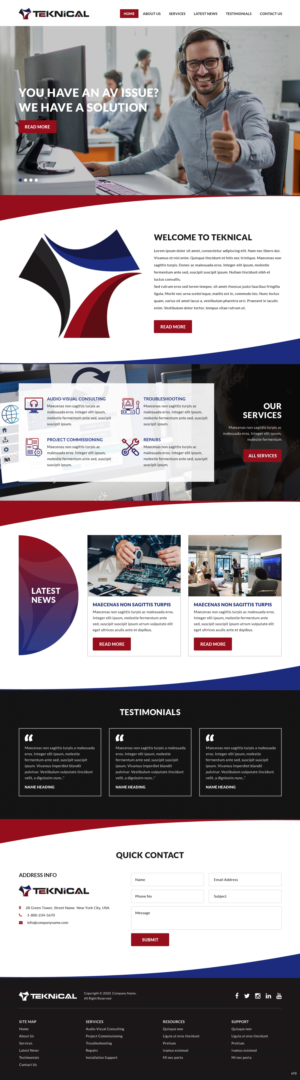 Web Design by pb for My Handy Andy | Design: #25461143