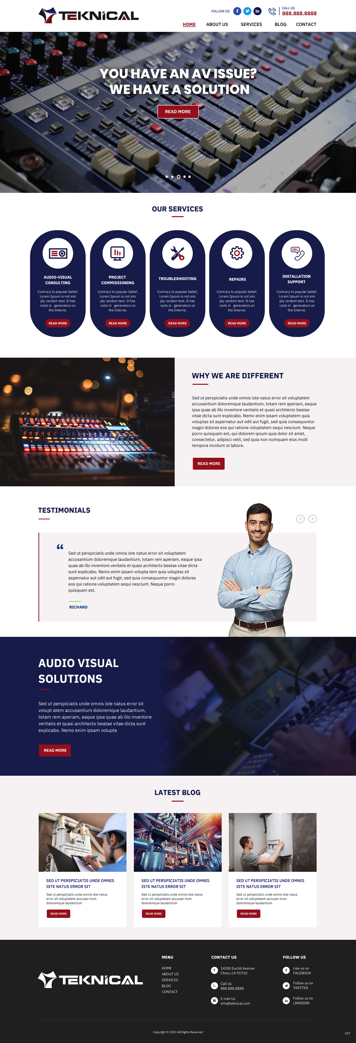 Web Design by pb for My Handy Andy | Design #25461144