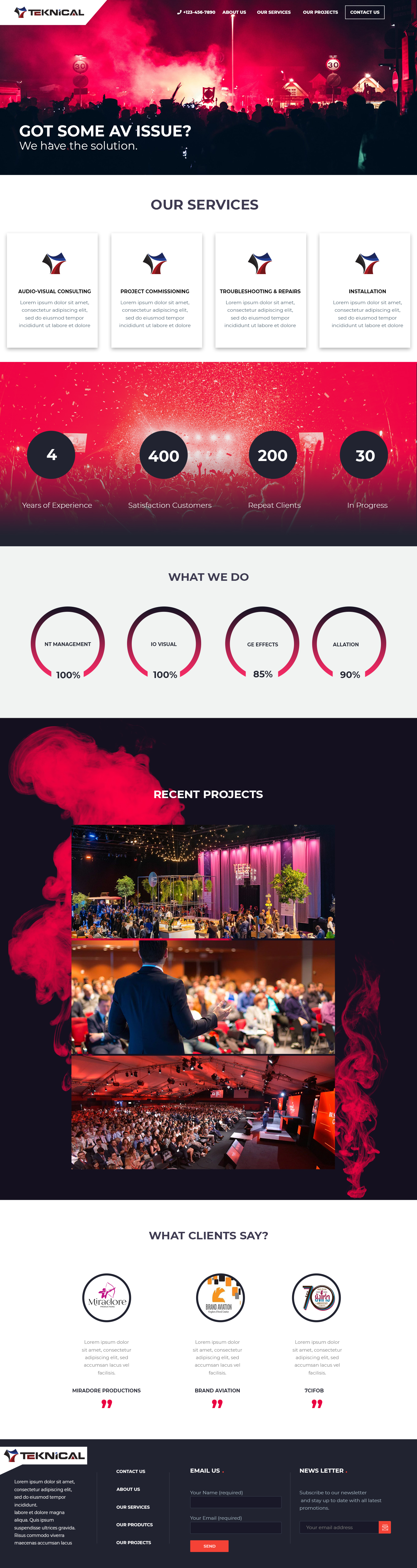 Web Design by Web Dev for My Handy Andy | Design #25461249