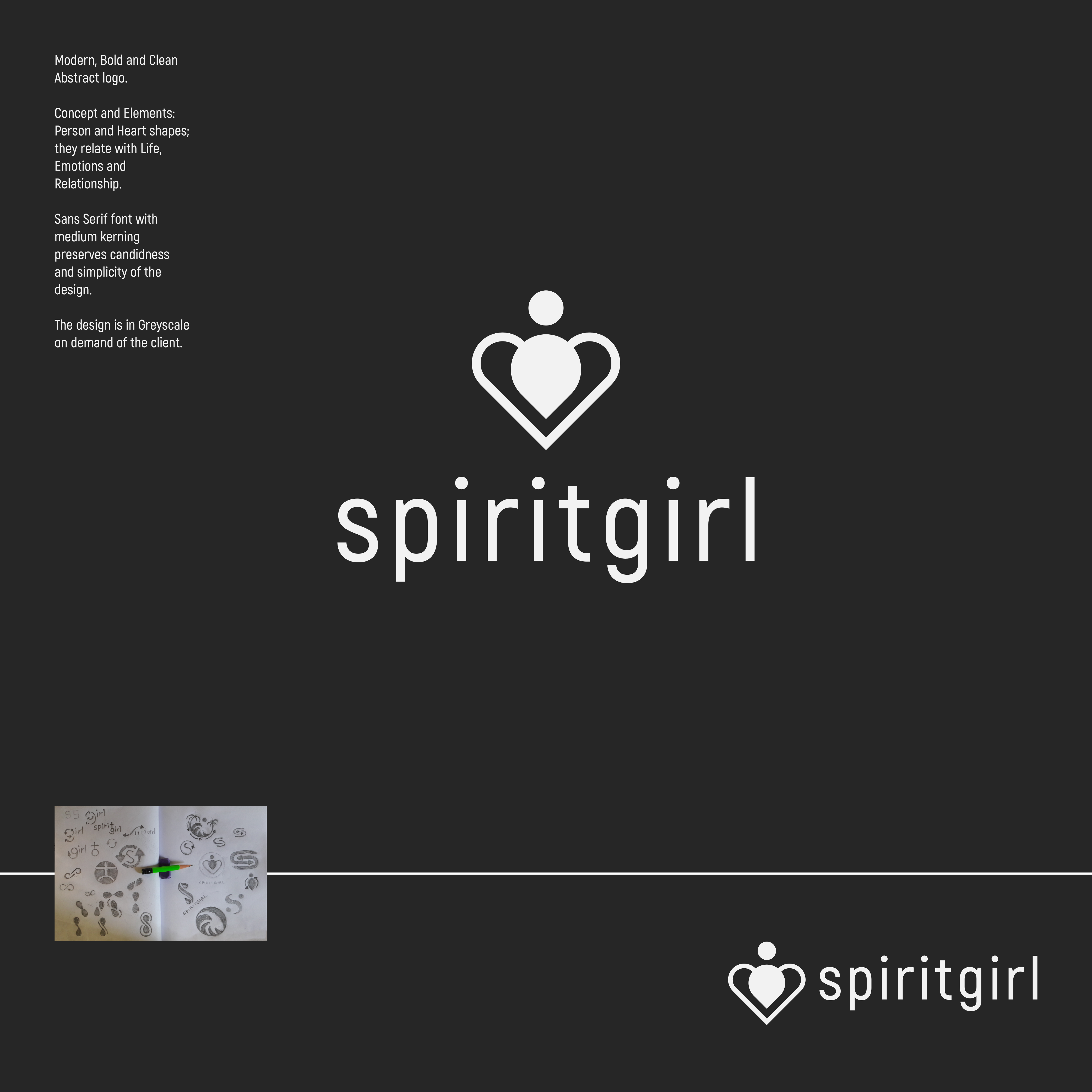 Logo Design by Sunilc for Spiritgirl | Design #25460250