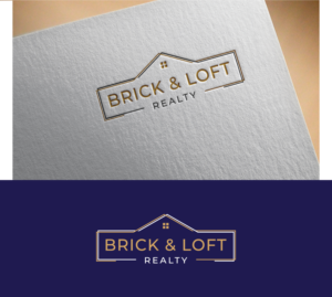 Brick and (or &) Loft Realty | Logo Design by hoaihoai