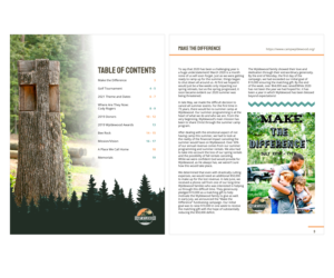 Magazine Design by Nicole Jackie for Camp Wyldewood | Design: #25476971
