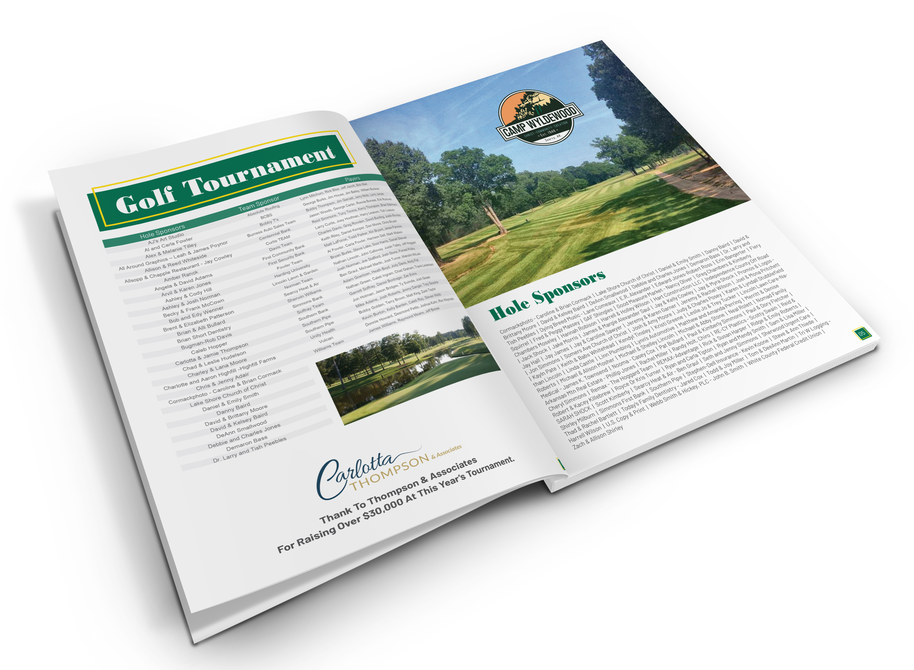 Magazine Design by Achiver for Camp Wyldewood | Design #25457967