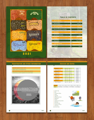 Magazine Design by DesignChhap for Camp Wyldewood | Design: #25454708