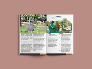 Magazine Design by ObabsDESIGN Studio for Camp Wyldewood | Design: #25478099