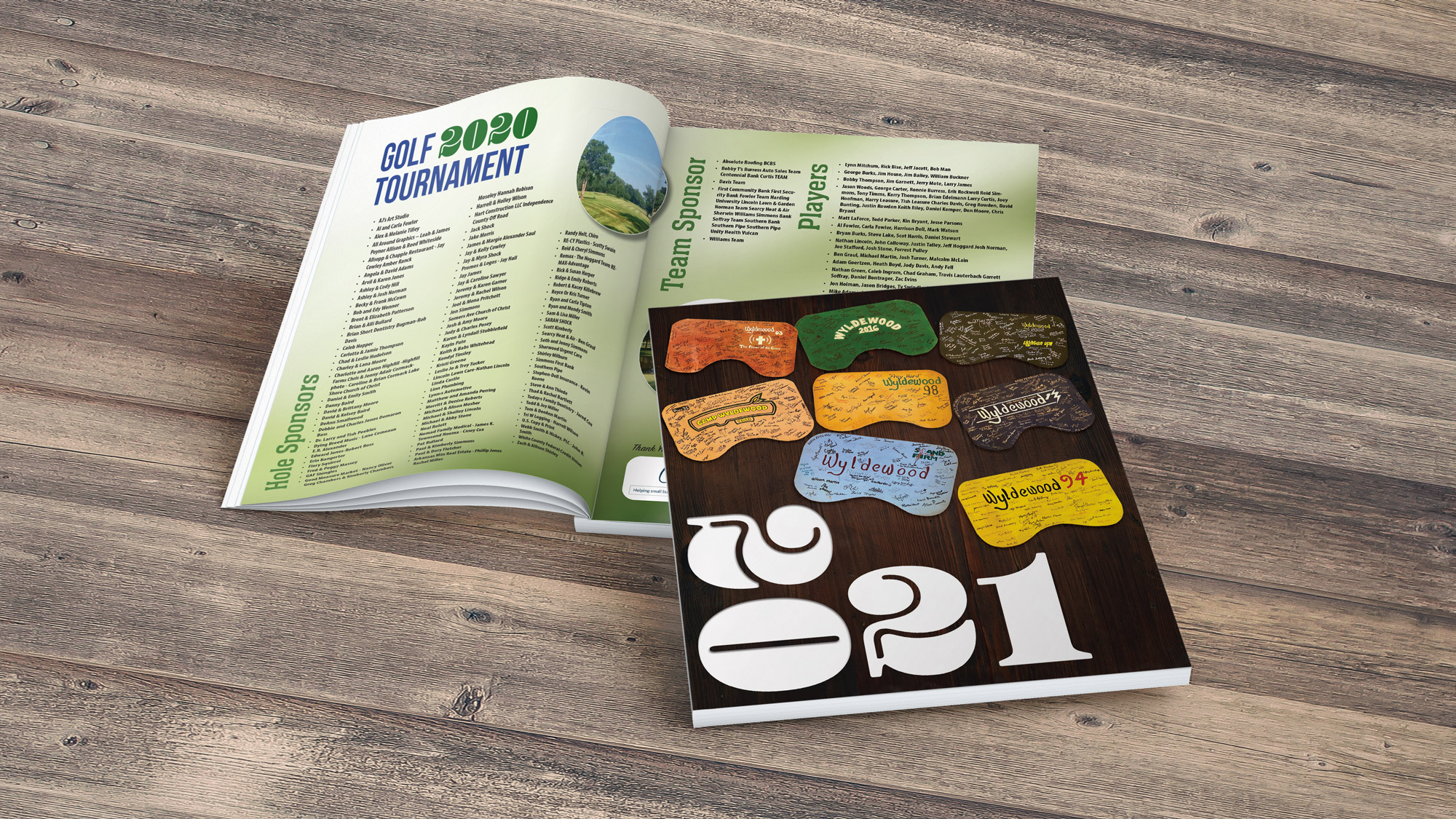 Magazine Design by Akhter Rasool for Camp Wyldewood | Design #25486002