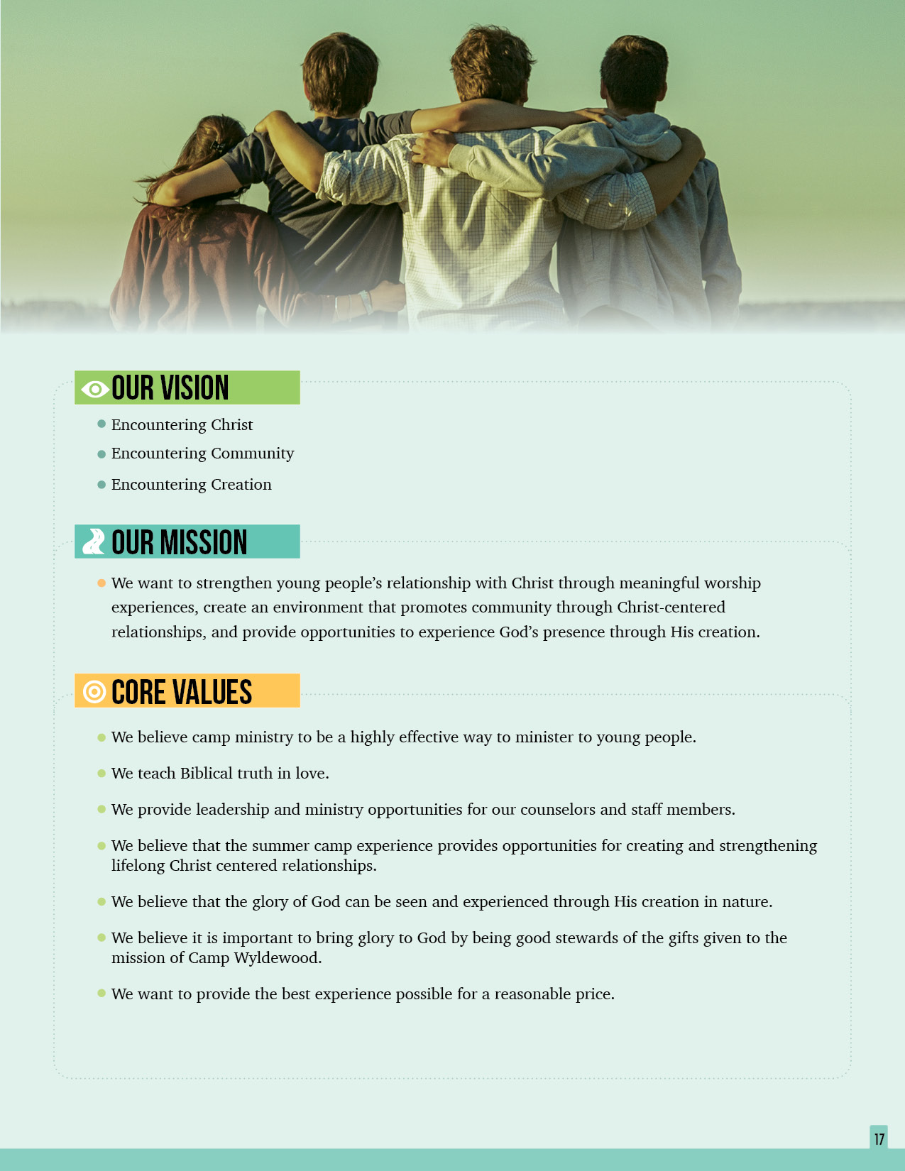 Magazine Design by Akhter Rasool for Camp Wyldewood | Design #25497399