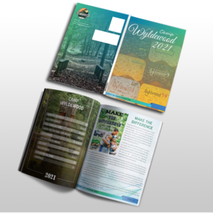 Camp Wyldewood 2021 Magazine Design | Design de Revue par Creative Jiniya