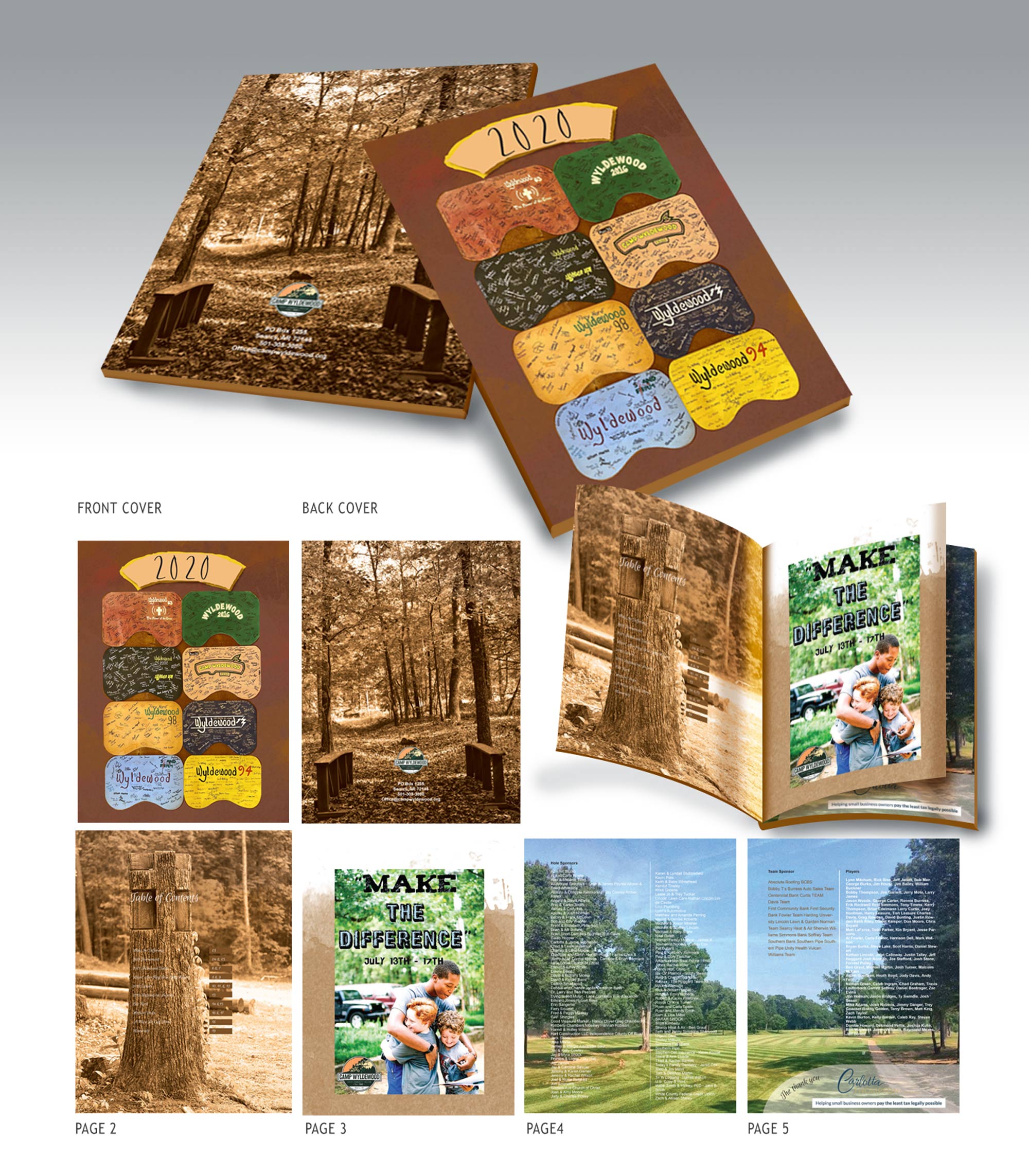 Magazin-Design von joshykumaran für Camp Wyldewood | Design #25448656
