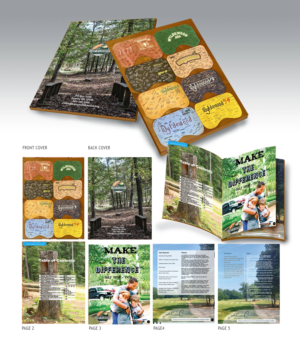 Magazine Design by joshykumaran for Camp Wyldewood | Design: #25467981