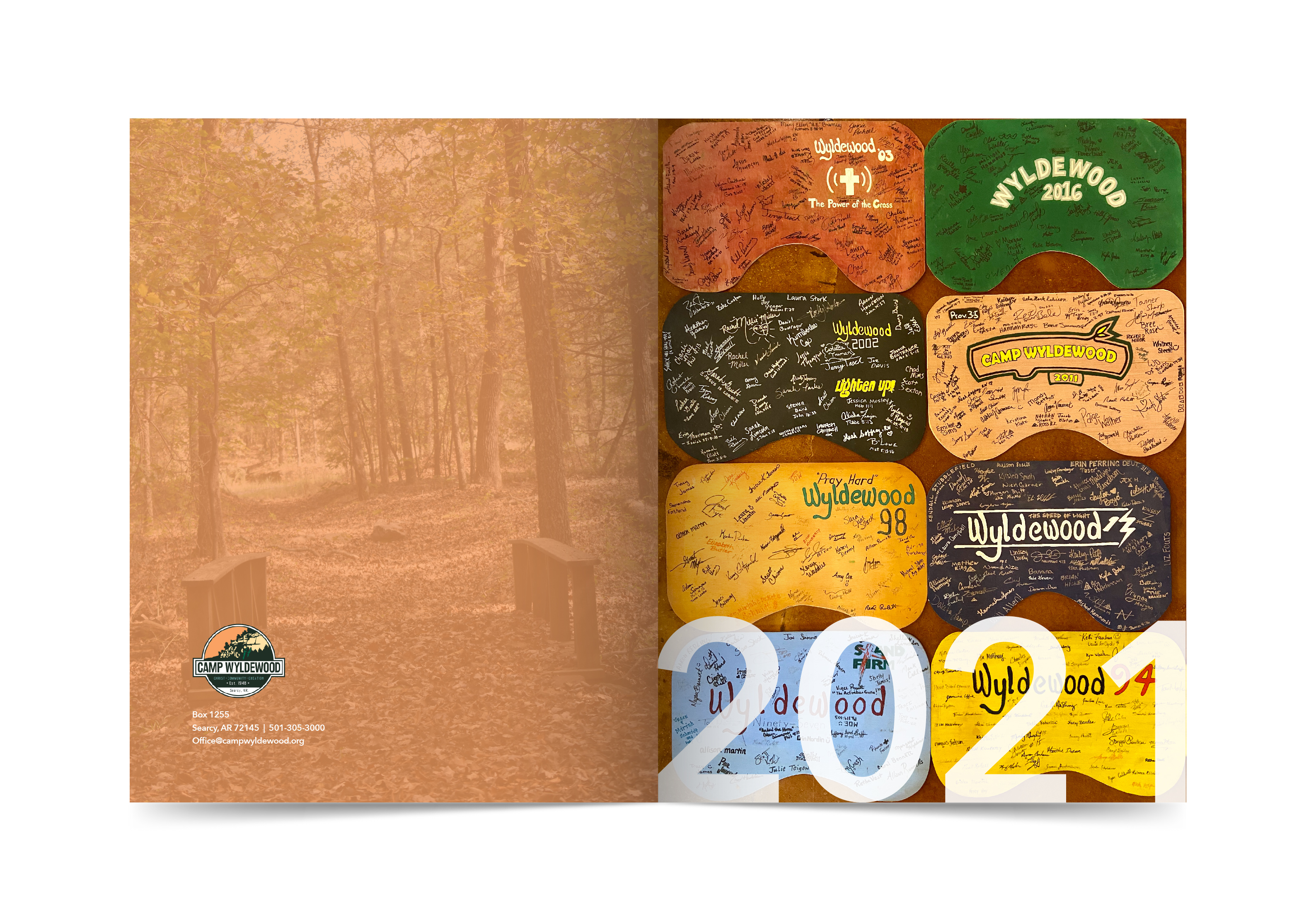 Magazine Design by Thai Nguyen for Camp Wyldewood | Design #25482259
